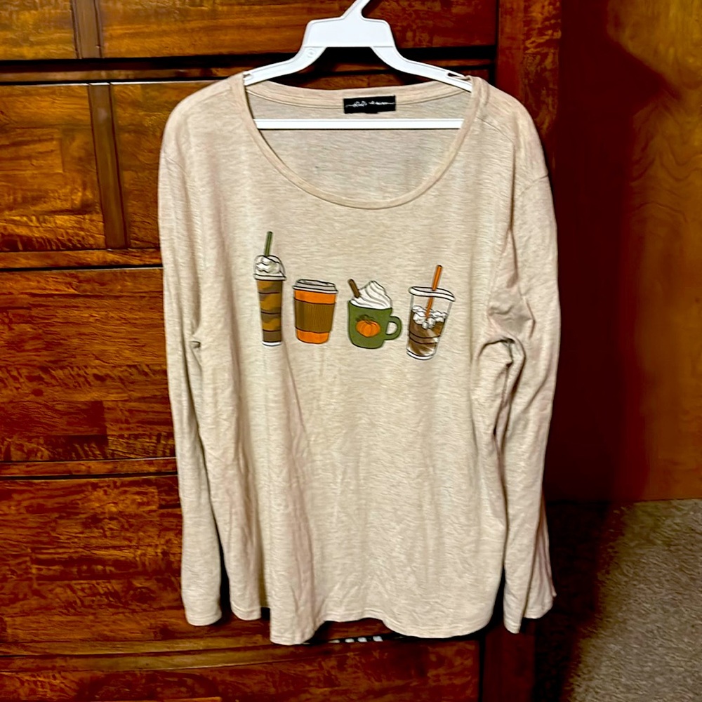 Women’s Coffee Long-sleeve T